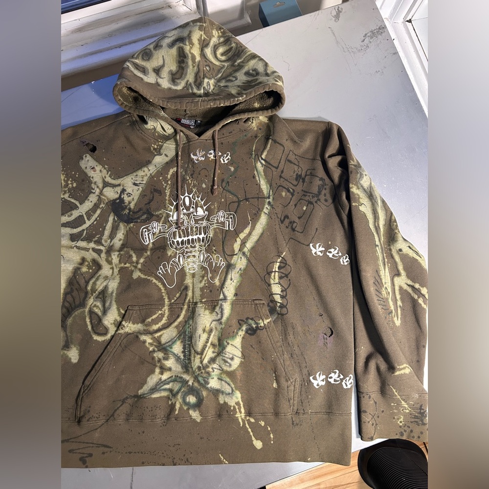 Custom hoodie by artist